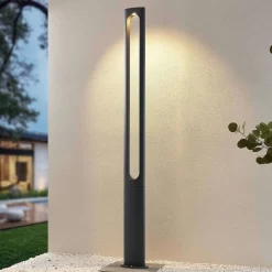 Dovino Buiten Tuinlamp H200 Dark Grey - Lucande - Koop Online -Verlichting Opslag 42510965939214