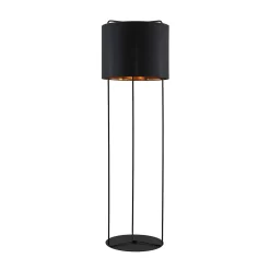 Kesta Vloerlamp Black/Gold - Lindby - Koop Online