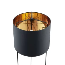 Kesta Vloerlamp Black/Gold - Lindby - Koop Online -Verlichting Opslag 4251096598452kesta gulv3