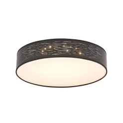 Iolyn Plafondlamp Ø50 Black/Gold - Lindby - Koop Online