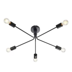 Imonis 5 Plafondlamp Black - Lindby - Koop Online