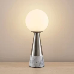 Noana Taffellamp Nickel - Lindby - Koop Online -Verlichting Opslag 42519117065505