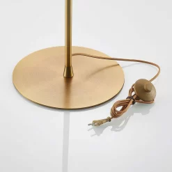 Noana Vloerlamp Messing - Lindby - Koop Online -Verlichting Opslag 42519117065747