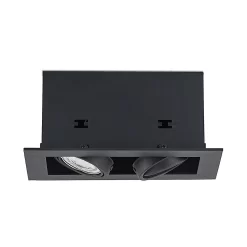 Taneja 2 Ingebouwd Spot Black - Arcchio - Koop Online