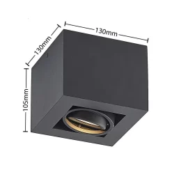 Giyan Downlight Bevestigingsspot Black - Arcchio - Koop Online -Verlichting Opslag 42519117084484