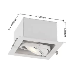 Yasna Ingebouwd Spot White - Arcchio - Koop Online -Verlichting Opslag 42519117085164