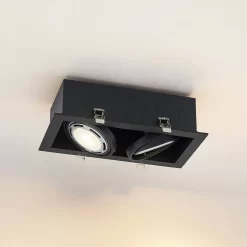 Yasna 2 Ingebouwd Spot Black - Arcchio - Koop Online -Verlichting Opslag 42519117085545