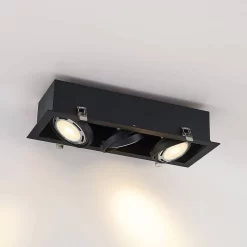 Yasna 3 Ingebouwd Spot Black - Arcchio - Koop Online -Verlichting Opslag 42519117085855
