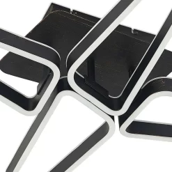 Quinn 4 Plafondlamp Black/Gold - Lucande - Koop Online -Verlichting Opslag 42519117110286