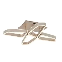 Quinn 4 Plafondlamp Nickel - Lucande - Koop Online