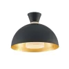 Onavi Plafondlamp Black/Gold - Lindby - Koop Online -Verlichting Opslag 4251911711271 Onavi Loftlampe BlackGold Lindby