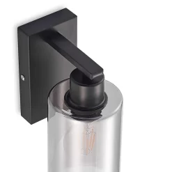 Emavi Wandlamp Black/Smoke - Lindby - Koop Online -Verlichting Opslag 42519117115786