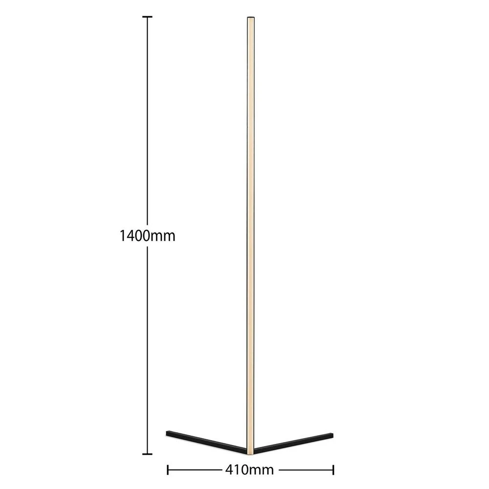 Jemma RGB Floor Lamp Black - Lindby - Koop Online 8 Jemma RGB Floor Lamp Black - Lindby - Koop Online - Afbeelding 6