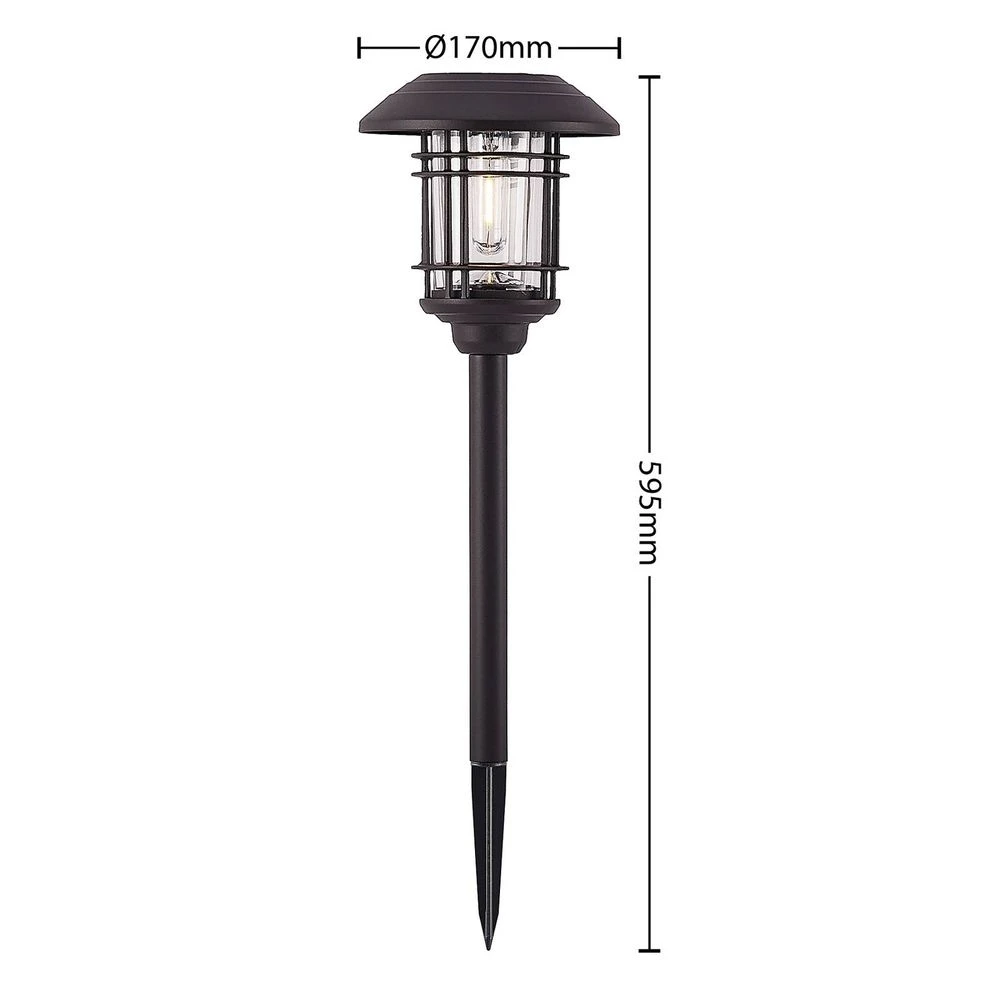 Tyrell Solar Cell Lamp Black - Lindby - Koop Online 6 Tyrell Solar Cell Lamp Black - Lindby - Koop Online - Afbeelding 4