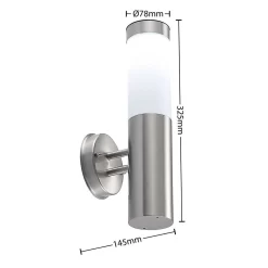 Sirita Solar Cell Wandlamp Silver - Lindby - Koop Online -Verlichting Opslag 42519117135964