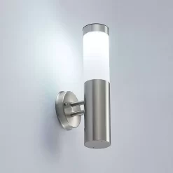 Sirita Solar Cell Wandlamp Silver - Lindby - Koop Online -Verlichting Opslag 42519117135965