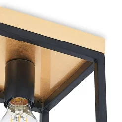 Miravi Plafondlamp Gold/Black - Lindby - Koop Online -Verlichting Opslag 42519117139476