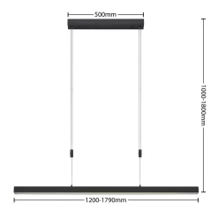 Merrit LED Hanglamp Anthracite - Lucande - Koop Online -Verlichting Opslag 4251911719055 5