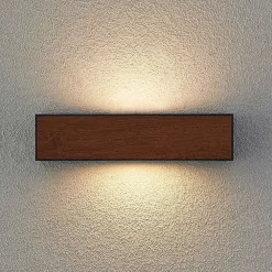 Lengo Buiten Wandlamp L25 Wood - Lucande - Koop Online -Verlichting Opslag 42519117198264