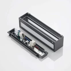 Lengo Buiten Wandlamp L25 Wood - Lucande - Koop Online -Verlichting Opslag 42519117198266