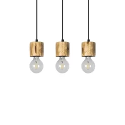 Terra 3 Hanglamp Light Wood - Envostar - Koop Online