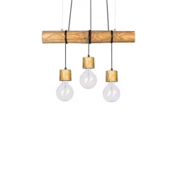 Terra 3 Hanglamp Light Wood/Wood - Envostar - Koop Online