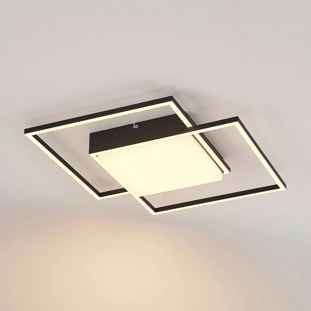 Zayd LED Plafondlamp Black - Lindby - Koop Online 5 Zayd LED Plafondlamp Black - Lindby - Koop Online - Afbeelding 3
