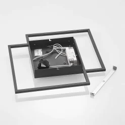 Zayd LED Plafondlamp Black - Lindby - Koop Online 12 Zayd LED Plafondlamp Black - Lindby - Koop Online -Verlichting Opslag 42519117255136