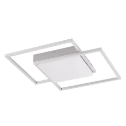 Zayd LED Plafondlamp Dim. Nickel - Lindby - Koop Online