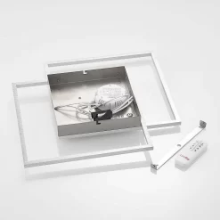 Zayd LED Plafondlamp Dim. Nickel - Lindby - Koop Online -Verlichting Opslag 42519117255686