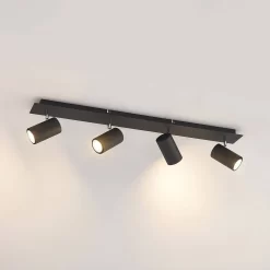 Joffrey 4 Plafondlamp L80 Black - Lindby - Koop Online -Verlichting Opslag 4251911728552 5