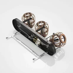 Bominio 3 Plafondlamp Wood - Lindby - Koop Online -Verlichting Opslag 42519117314087