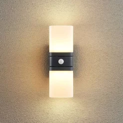 Jasiah Up/Down Buiten Wandlamp W/Sensor Dark Grey - Lindby - Koop Online -Verlichting Opslag 4251911733136 6