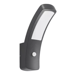 Moshe Buiten Wandlamp W/Sensor Dark Grey - Lindby - Koop Online