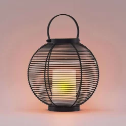 Mairuna Solar Cell Lamp LED Ø30,8 Black - Lindby - Koop Online -Verlichting Opslag 42519117354204