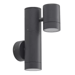 Maloney 2 Buiten Wandlamp Dark Grey - Lucande - Koop Online