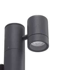 Maloney 2 Buiten Wandlamp Dark Grey - Lucande - Koop Online -Verlichting Opslag 42519117364037