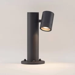 Maloney Tuinlamp H30 Dark Grey - Lucande - Koop Online -Verlichting Opslag 42519117364965