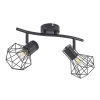 Skandero 2 Plafondlamp Black - Lindby - Koop Online -Verlichting Opslag 42519117434491
