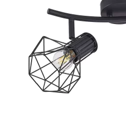 Skandero 2 Plafondlamp Black - Lindby - Koop Online -Verlichting Opslag 42519117434496