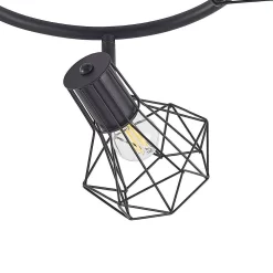 Skandero 3 Plafondlamp Black - Lindby - Koop Online -Verlichting Opslag 42519117434567