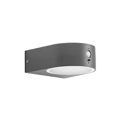 Jarik Solar Cell Wandlamp W/Sensor Anthracite - Lindby - Koop Online