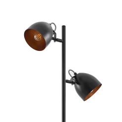 Fintja 2 Vloerlamp Black/Gold - Lindby - Koop Online -Verlichting Opslag 42519117448735