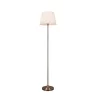 Alomira Vloerlamp Brass/White - Lindby - Koop Online -Verlichting Opslag 4251911748611 1
