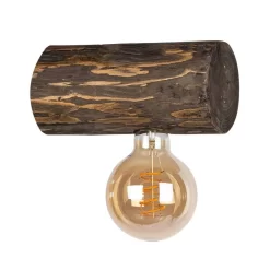 Beam Plafondlamp Dark Pine Wood - Envostar - Koop Online