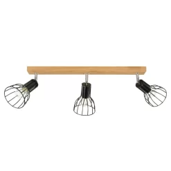 Aria 3 Plafondlamp Oiled Oak - Envostar - Koop Online