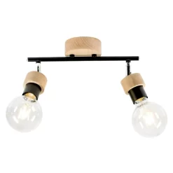 Merlo 2 Plafondlamp Oiled Oak - Envostar - Koop Online