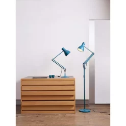 Type 75 Margaret Howell Vloerlamp Saxon Blue - Anglepoise - Koop Online -Verlichting Opslag 5019644328895type75 margaret howell gulv saxon blue anglepoise5