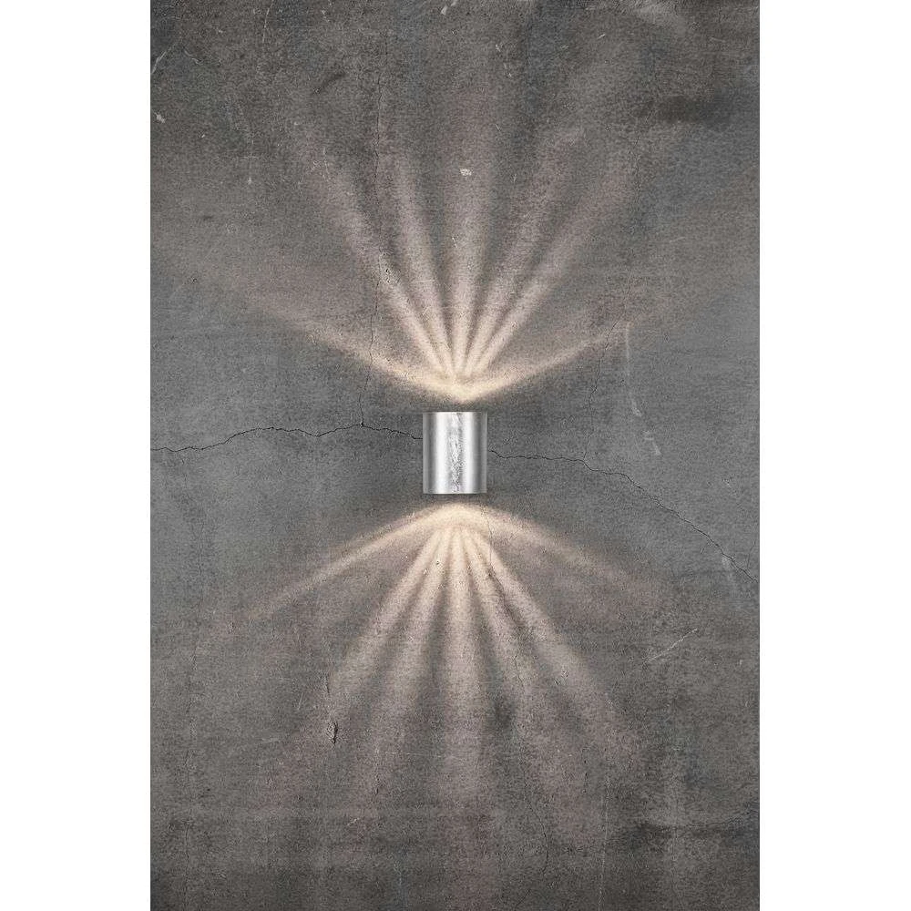 Canto 2 Wandlamp Galvanised - Nordlux - Koop Online 6 Canto 2 Wandlamp Galvanised - Nordlux - Koop Online - Afbeelding 4