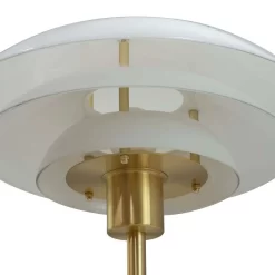 DL31 Vloerlamp Opal/Brass - DybergLarsen - Koop Online -Verlichting Opslag 57047090821635
